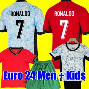 Euro 24 Portuguesa Portekiz Futbol Formaları Ruben Ronaldo Portugieser 2024 2025 Portekiz Futbol Gömlek 24 25 Erkek Çocuk Kiti Setleri Takım Portekizler