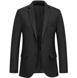 Takım Yeni Stil Erkekler Resmi Uzun Kollu Damat Takımlar Blazer Single Bravatalı İnce Erkek Pamuk Karışım Blazers Ceket ABB250