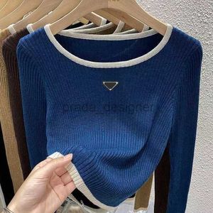 Kadın Sweaters Sweater Örgü 2023Autumn Kış Out Gevşek Parçaların İçinde Uzun Sleeve MS MS MS REDER LINEDENED KADINLAR SLEE Slim Q5639064