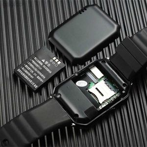 Наручные часы 2023 Новые Bluetooth Смарт-часы DZ09 SmartWatch TF SIM-камера Мужчины Женщины Спортивные наручные часы для Android и IOS Смартфон Часы 24319