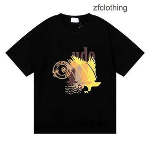 Tasarımcı T Shirt Erkekler ve Kadın Beyaz Erkek Kırmızı Tee Siyah Siyah Pembe Müret Boyun Kısa Kollu Pamuk Metter Moda Giysileri 24SS Hip Hop Y3GV