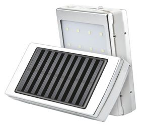Солнечная светодиодная портативная коробка Power Bank с двумя USB-портами 5x18650 Внешнее зарядное устройство DIY Box Портативная зарядка для телефона повербанк Внешний6535134