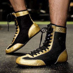 Scarpe da pugilato Scarpe da boxe Donne Sneakers di lusso Sneaker Professional Wrestling Calzature Taglia 3746 Scarpe da wrestling