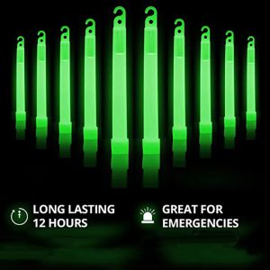 Hayatta Kalma Dış Mekan Askeri Glow Işık Çubukları Kamp Yürüyüş Acil SOS Dişli Işık Çubukları Ultra Parlak Hayatta Kalma Kiti Askeri Ekipmanlar