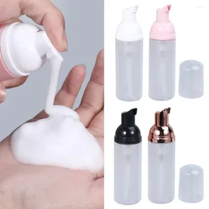 Garrafas de armazenamento 50ml espuma sub garrafa recarregável mousse limpador facial bomba recipiente vazio viagem shampoo conjunto de espuma