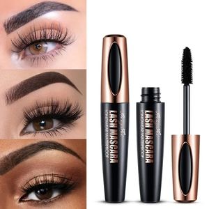 1pcs 4D mascara thick slender curly waterproof and sweatproof 24h lasting effect without smudge mascara makeup tools