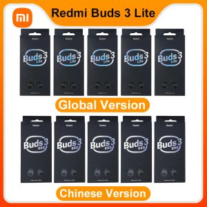 Наушники 6/10/20 шт. Xiaomi Redmi Buds 3 Lite TWS Bluetooth 5.2, беспроводные наушники Ture, молодежное издание, спортивные наушники в наличии