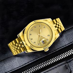 AAA Watch Mens Otomatik Mekanik Tarih 41mm Safir Kristal Lens Konfigürasyonu Siyah yüzlü 12 Elmas Süper Aydınlık Noktalar Montre De Watches 5a U1 İzle Hediye RLX