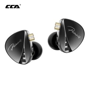 Kulaklıklar CCA Polaris Çift Boşluk Dinamik Sürücü Hifi Kulak Monitörleri HiFi Hifi Kulaklık Sabit Kablo ile Audiophile için