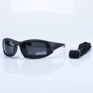 Polarize Binicilik Gözlükleri Elektrikli Motosiklet Gözlükleri X7 Atış Rüzgar ve Kuma Dayanıklı Taktik Gece Görme Güneş Koruma