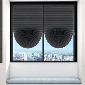 Karartma Kör Pencere Pileli Kılavuzlar için Körler Kablosuz Gölgesiz Işık Filtreleme Tonları Banyo Mutfak Ofis Perdeleri Windows 240306