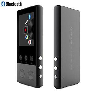 Oyuncu MP3 Player Bluetooth A5 Plus 8GB 1.8in Ekran Taşınabilir Spor Müzik Çalar FM Radyo Desteği 64GB SD TF Kart Konuşmacı
