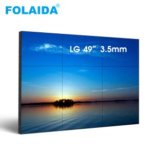 Видео LG TV Панель 49 -дюймовый 3,5 мм DED BEZEL TO BEZEL LCD Video Wall Big Size Supermarket Shipliser