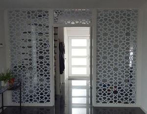 Özel İslam Desenleri Kapı Çıkartması Büyük Boyutlu Pencere Çıkartması Ev Dekorasyonu Çıkarılabilir Kendinden Yapışkan Duvar Kağıdı Duvar Resimleri A01 2011068416261