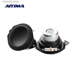 Bilgisayar Hoparlörleri Aiyima 2pcs 1.75 inç taşınabilir tam menzil hoparlör 4 ohm 30w hoparlör uzun menzilli düşük frekanslı su geçirmez hoparlör240320