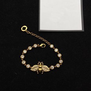 Klasik Bilezik Tasarımcı Bee Sevilen biri için tam elmas bilezik mücevher hediyesi