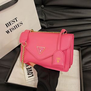 borse firmate a tracolla per donna borsa a tracolla da uomo PU Lettera Triangolo invertito Nero Bianco Borsa rossa Borsa a tracolla moda Lady piccole borse portamonete portafoglio Casual quotidiano