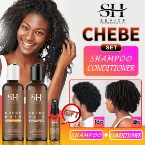 Products 2pcs Chebe Powder Hair Care Set Anti Hair Loss Shampoo Hair Growth Conditioner Traction Alopecia Treatment Hair Growth Products