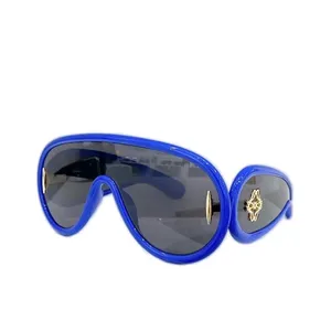 Tasarımcı Güneş Gözlüğü Kadınlar için Seksi Modaya Modeli Tasarımcı Güneş Gözlüğü Kişilik Klasik Stil Gözlükler Erkekler Vintage Metal Gözlükler Ücretsiz Nakliye FA085 E4