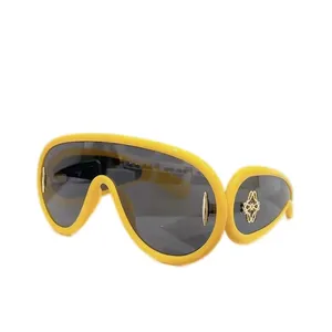 Vintage Tasarımcı Güneş Gözlükleri Erkekler Spor Sıradan Stil Beyaz Mavi Kadınlar Güneş Gözlüğü Plaj Gölgelendirme Seyahat Tasarımcısı Gözlük Çok Renk İsteğe Bağlı FA085 E4