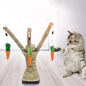 Скребок для моркови, кошки, домик на дереве, рамка для лазанья, украшение для столба, интерактивное дерево, башня, когтеточка для домашних кошек, игрушечная мебель 240309