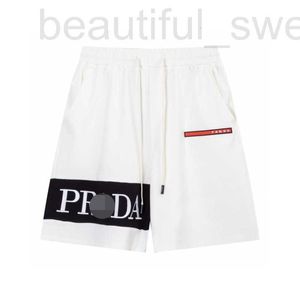 Erkek şort tasarımcısı yaz için doğru örülmüş yeni moda marka pi shuai eklenmiş nakış sporları gevşek düz bacak rahat 5 puanlık mk46