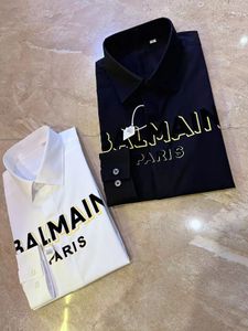 Tasarımcılar Erkek Elbise Gömlek İş Moda Gündelik Klasik Kollu Gömlek Markaları Erkekler Bahar İnce Fit Kimyonları Marque Giyim Stilist AAA Giysileri M-3XL