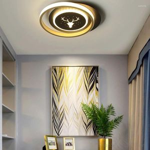 Tavan Işıkları Modern Akrilik LED Işık Oturma Odası Yatak Odası Çalışma Mutfak Asma Lamba Bar Cafe Art Deco Yemek Fikstür