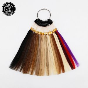 Кольца Fairy Remy Hair 100% Remy Chore Hair Color Rings/ Цветные диаграммы 26 цвета доступны для салона.