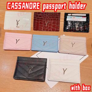10А Дизайнерский держатель для карт Cassandre, маленький держатель для паспорта, модные карты, кошелек на молнии, женский кошелек для монет, роскошный кошелек, оптовая продажа, маленький кошелек из натуральной кожи