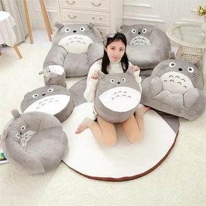 Hayvanlar Çok Sabit Sevimli Komşu Totoro Peluş Halı Kiti El Yapımı Ev Koltuğu Dekor LJ2 Kanepe Yastık Oyuncak Bebek Koussin Ormam Bttmr