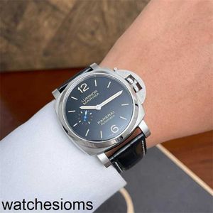 Роскошные дизайнерские панелисные часы, наручные часы, выбирают серию Secision Precision Steel Automatic Machinery Watch PAM01392 Водонепроницаемое нержавеем.