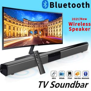 Динамики 2023 Soundbar Sound Беспроводная Bluetooth-колонка Стерео ТВ Домашний кинотеатр Sombar для выхода 3,5 мм