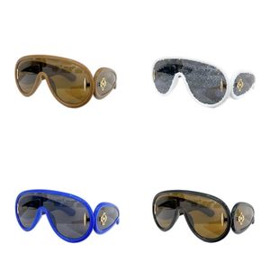 2024 Temel Erkek Güneş Gözlüğü Tasarımcıları Plaj Gölgelendirme Kalkanı Erkekler Tasarımcı Güneş Gözlüğü Adumbral Şık Stil Kadınlar Güneş Gözlüğü Yarı Yenilemsiz FA085 E4