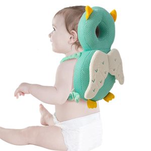Travesseiro de proteção para cabeça de bebê, almofada anti-queda, desenho animado, crianças e costas, cuidados seguros 240315
