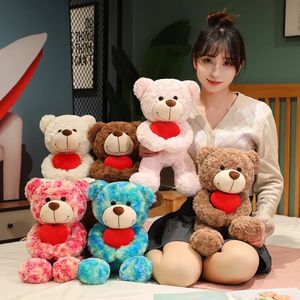 2024 Großhandel süße Valentinstag Teddybär Plüschtiere Kinderspiele Spielkameraden Urlaub Geschenke Schlafzimmer Dekor