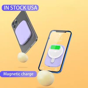 Корабль из США Power Banks Портативное магнитное зарядное устройство 20W 10000 мАч