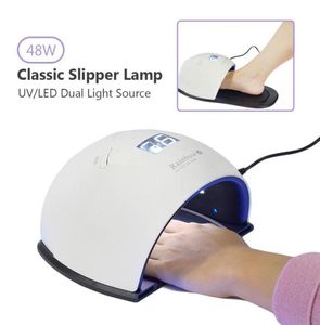 48 Вт УФ-светодиодная лампа для сушки ногтей для рук и ног 2 в 1 Гель-лак для сушки ногтей на ногах Светодиодная лампа для маникюра Инструмент для дизайна ногтей L6567168