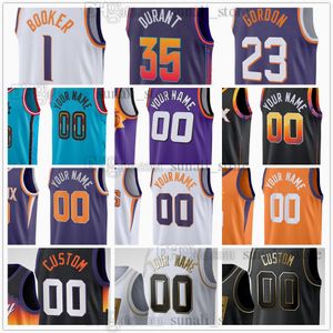 Basketbol Jersey Kevin 35 Durant Devin 1 Booker Bradley 3 Beal Isaiah 4 Thomas Grayson 8 Allen Eric 23 Gordon Jusuf 20 Nurkic Josh 2 Okogie Drew 14 Eubanks 11 Bol Baskı