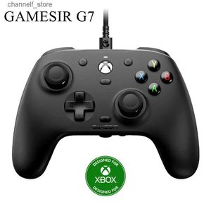 Игровые контроллеры Джойстики GameSir G7 Xbox Проводной игровой контроллер Геймпад для Xbox Series X Series S Xbox One ALPS Джойстик ПК Сменные панели GiftY240322