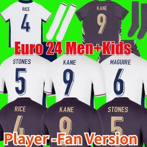 24 25 İngiltere Futbol Formaları Saka Rashford Kane Foden Sterling 2024 Grealish Dağı Bellingham Tripptier Gallagher Stones Walker Erkek Çocuk Kiti Set Futbol Gömlek