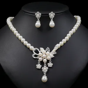 Ожерелья с подвесками S-образной формы, кривая, цветок, циркон, жемчуг, короткое ожерелье для женщин, простые модные ювелирные изделия, колье