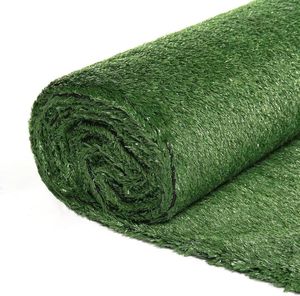 Teppiche Künstlicher Teppich für den Außenbereich, 1,8 m x 9,1 m, grüner Rasen, Grasrasen für Hunde und Haustiere im Garten