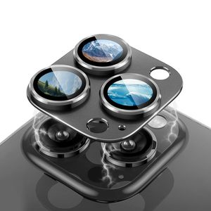 Алюминиевая металлическая пленка для объектива камеры 9H закаленное стекло защитное кольцо для авиационной камеры для iPhone 15 Plus Pro Max наклейка подходит для задней камеры