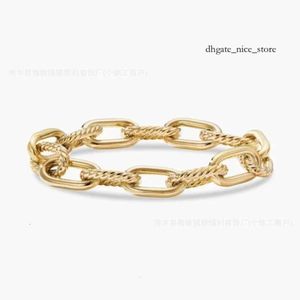DIV David Yurma Bracelets Bracelete de joias Simples e elegante Popular Twoven Twisted Ring Ring David Bracelet Gream de casamento de luxo de alta qualidade 274