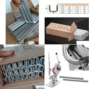 Araç Parçaları U Tip 506 508 502 503 1 Kutu 4000 PCS Klipler Manuel USHAPE SAU Clipper Clip Hine Piyasası Sıkılaştırma Damla Teslimat Hom Otgon