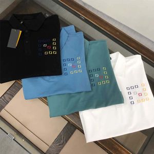 дизайнерская рубашка-поло в полоску, футболки, змеиные поло, пчелиная цветочная вышивка, мужская уличная мода, футболка-поло с лошадью, азиатский размер M-XXXL X1