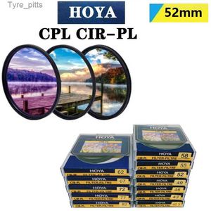 Filtreler Hoya CPL CIR-PL 52mm Ultra Yetenekli Dairesel Polarizasyon Filtresi Dijital Koruyucu Nikon Canon SY kamera lensleri için uygun