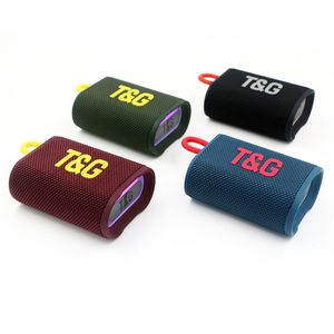 Toptan TG396 Mini Hoparlör Kablosuz Bluetooth Hoparlörler Taşınabilir Su Geçirmez Spor Bas Açık Stereo Müzik Oyuncuları