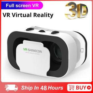 Cihazlar VR G05 Sanal Gerçeklik HD Lens 3D VR Glasses Stereo Google 4.76.0 inç için Android ios akıllı telefonlar için karton kulaklık kask